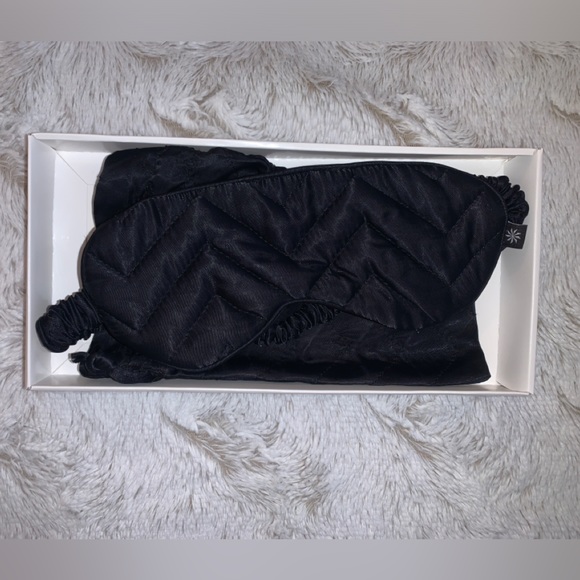 NWT - Athleta - Black Calm Cool Sleep Mask - Picture 4 of 7